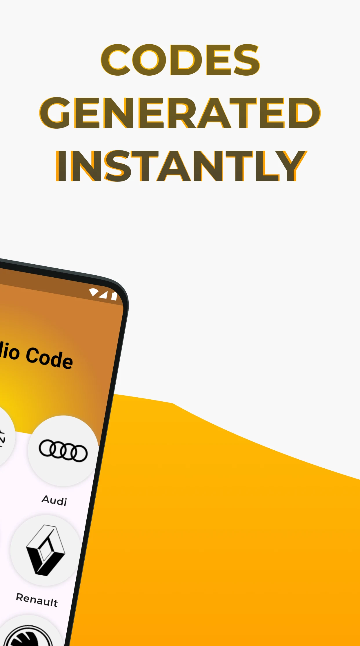 Radio Codes Generator screenshot